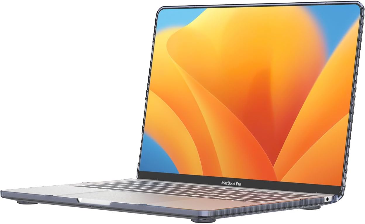 Tech21 EVO Wave - Carcasa rígida para MacBook Pro de 13 Pulgadas (2020-2022), Color Azul