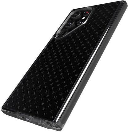 Tech21 Evo Check Case for Samsung Galaxy S23 Ultra, Smokey/Black