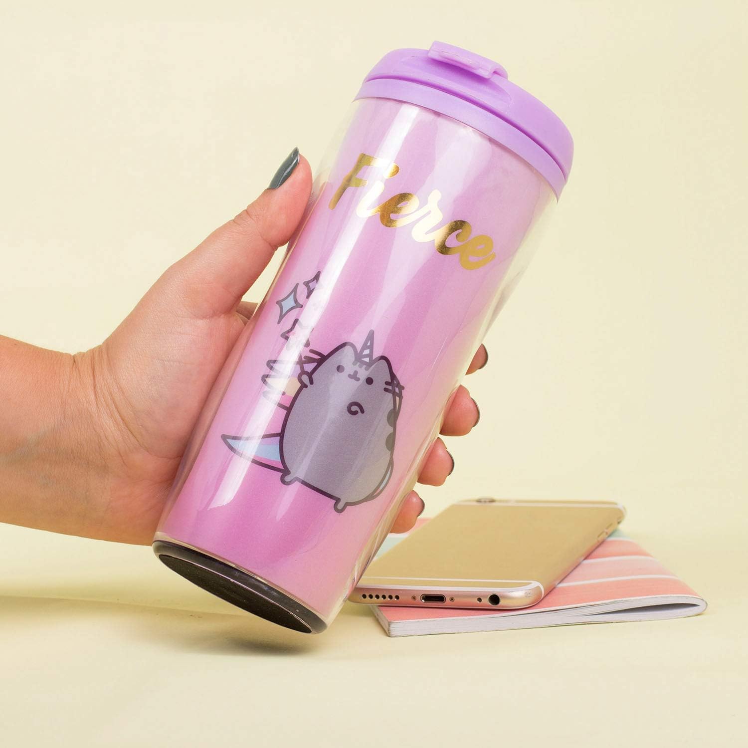 GB Eye TAZA DE VIAJE FIERCE PUSHEEN
