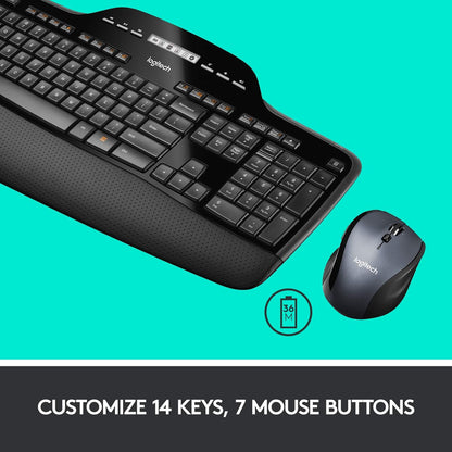 Wireless Desktop Mk710 Intl Nsea.2.4Ghz Retail