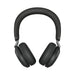 Jabra Evolve2 75 - Headset - On-Ear - Bluetooth - Wireless - Active Noise Cancelling - Usb-C - Noise Isolating - Black -