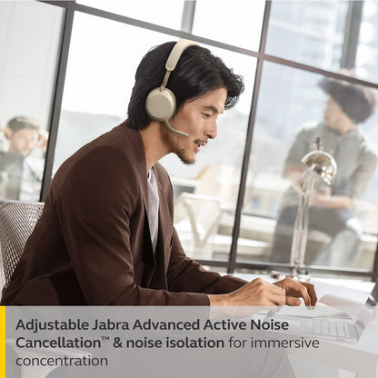 Jabra Evolve2 75 Link380C Uc Stereo Beige