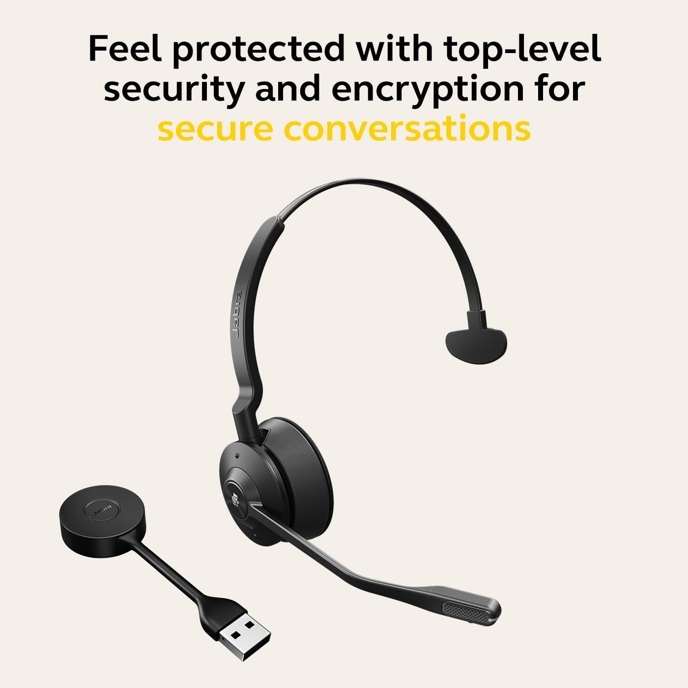 Jabra Engage 55 Headset Wireless Head-band Office/Call center Black, Titanium