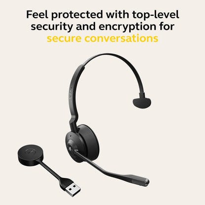 Jabra Engage 55 Headset Wireless Head-band Office/Call center Black, Titanium