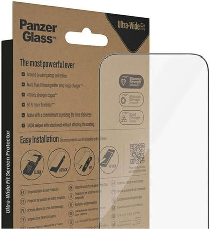 PanzerGlass Ultra-Wide Fit Apple iPhone Doorzichtige schermbeschermer 1 stuk(s