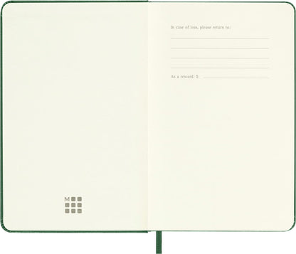 Moleskine Daily Agenda 12 Months 2024, Agenda 2024, Size Pocket 9x14, Hard Cover and Elastic Closure, Colour