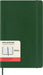 Moleskine Daily Agenda 12 Months 2024, Agenda 2024, Size Large 13x21, Soft Cover and Elastic Closure, Colour Myrtle Green Daily Soft Cover - Large Myrtle Green