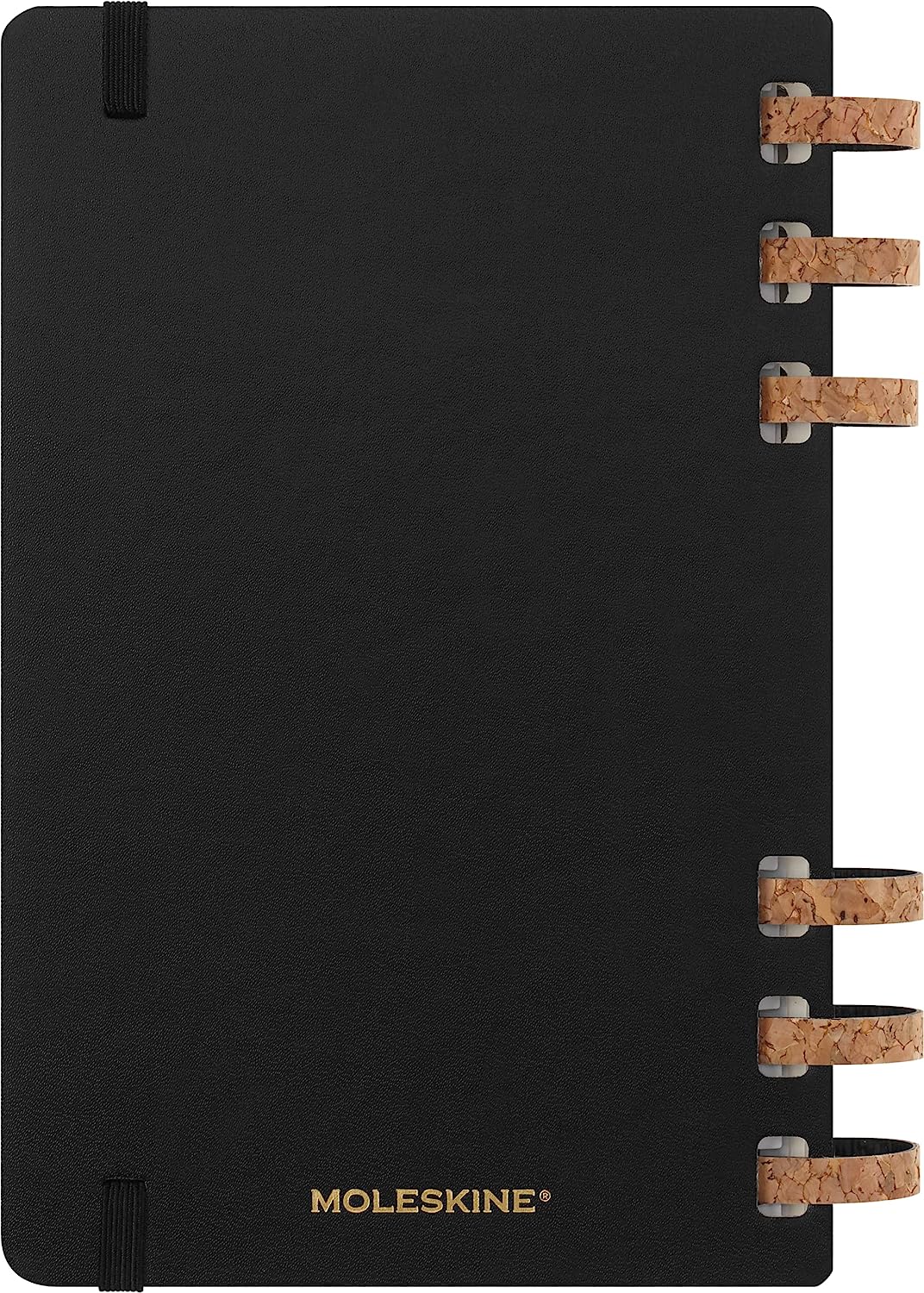 Moleskine Monthly and Weekly Spiral Agenda 12 Months 2024, Agenda 2024, Size Large 15x21, Hard Cover and Elastic Closure, Colour Black