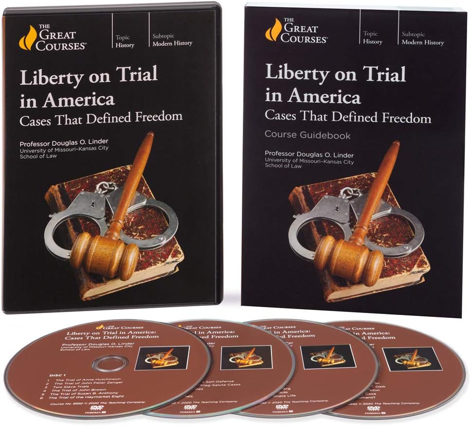 Liberty on Trial in America:Cases That Defined Freedom
