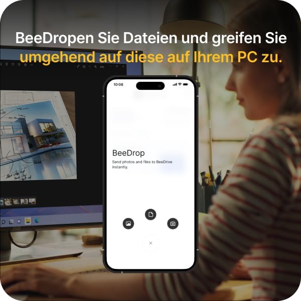Synology BeeDrive 1TB 1 To Noir