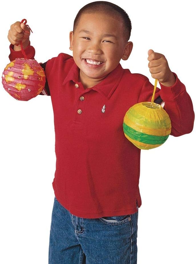 Colorations LANTLW Liquid Watercolor Tissue Paper Lanterns (Pack of 12