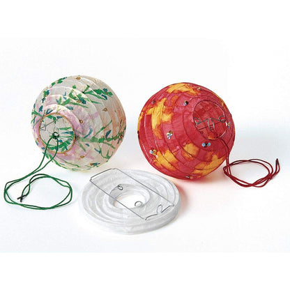 Colorations LANTLW Liquid Watercolor Tissue Paper Lanterns (Pack of 12