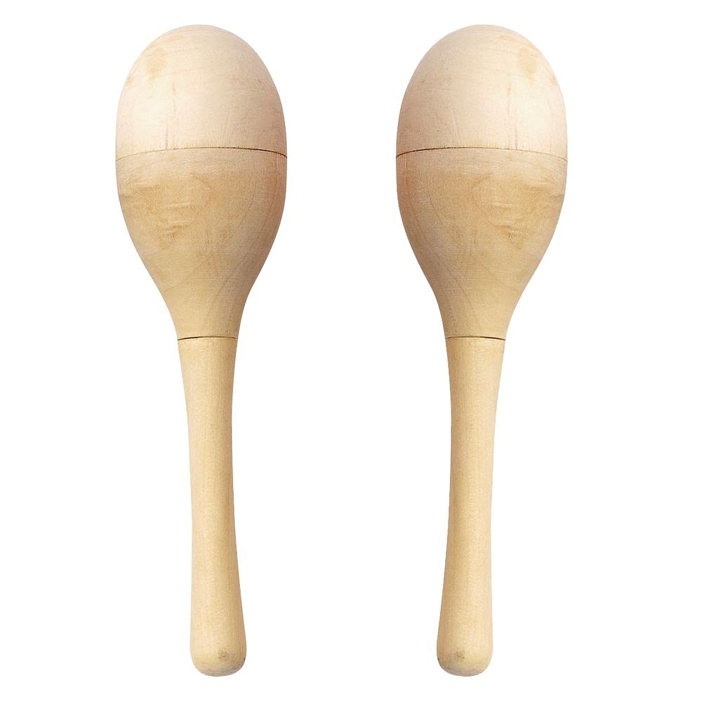 Colorations MARACAS Decorate Your Own Wooden Maracas (Pack of 12