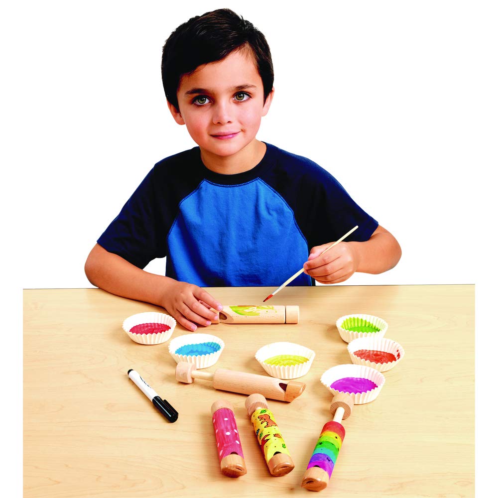 Wooden Slide Whistles Set of 12! Great Music Themed Craft idea That Kids Will Love! Perfect for Groups! School Art Supplies, Craft Projects, Musical Instruments for Children, Arts and Crafts, DYO
