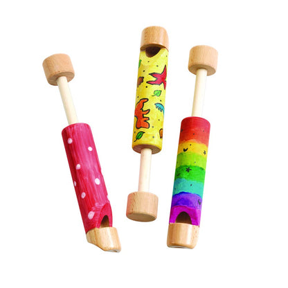 Wooden Slide Whistles Set of 12! Great Music Themed Craft idea That Kids Will Love! Perfect for Groups! School Art Supplies, Craft Projects, Musical Instruments for Children, Arts and Crafts, DYO