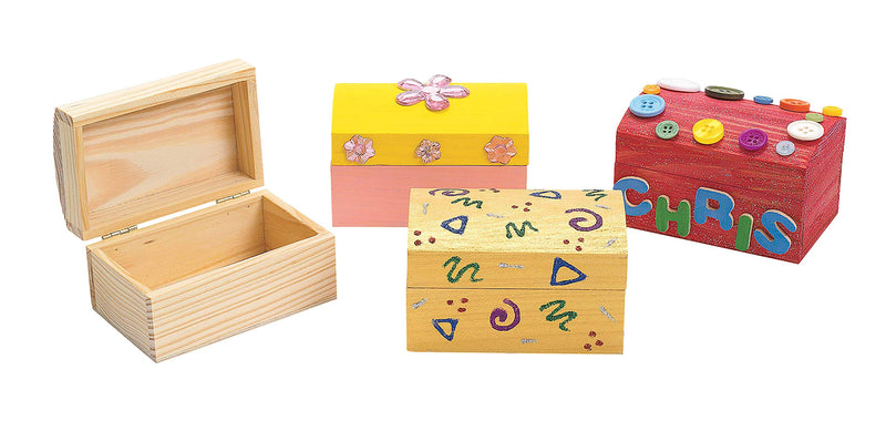 Colorations - Colorations - Versier je eigen Houten Schatkist Set van 12