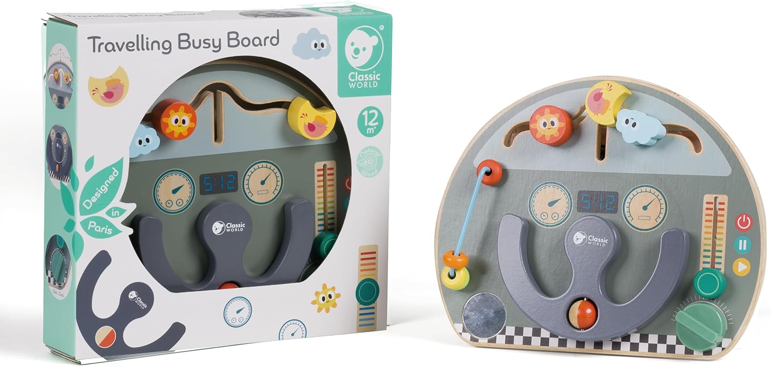 Classic World - Classic World Houten Activiteiten Reisbord Verkeer