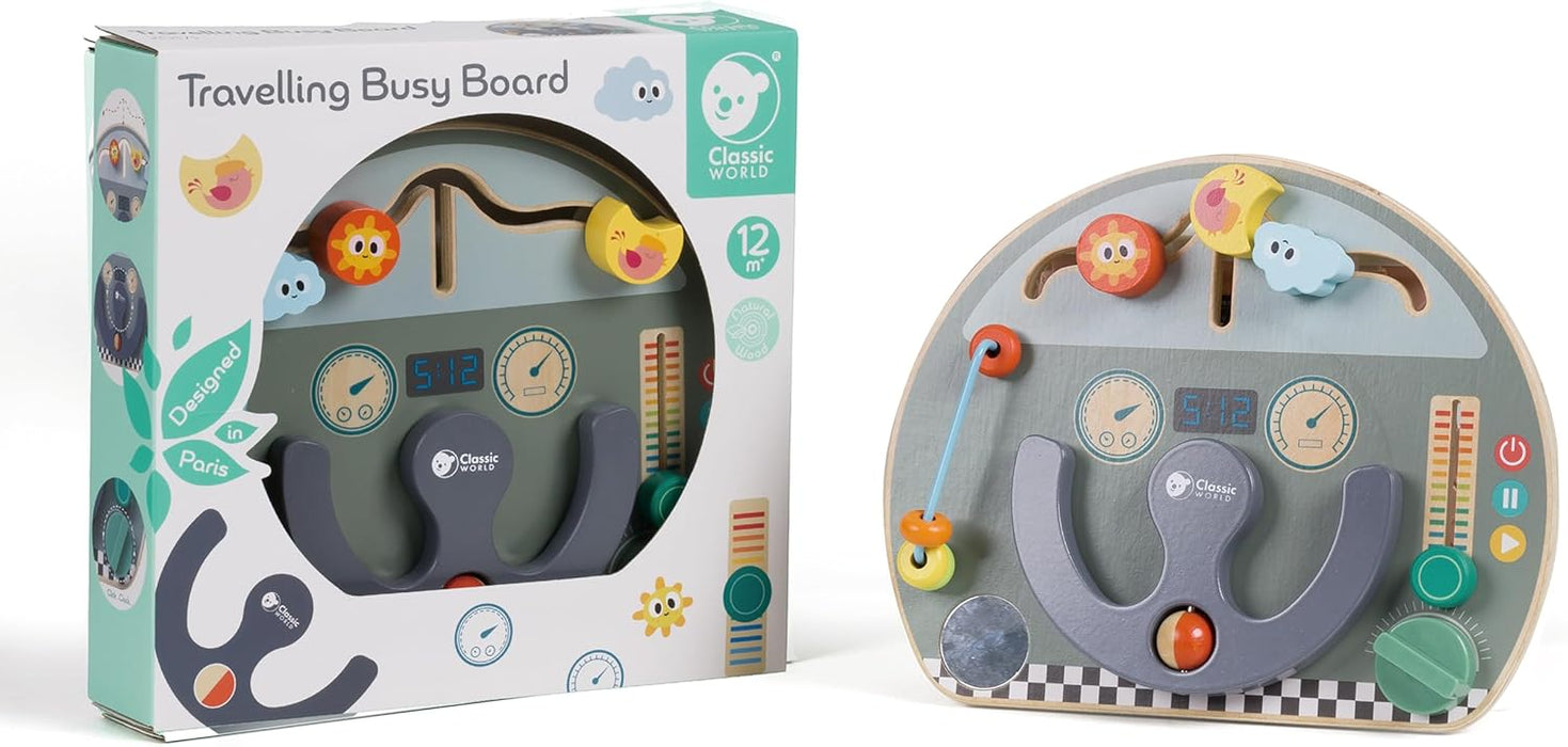 Classic World - Classic World Houten Activiteiten Reisbord Verkeer