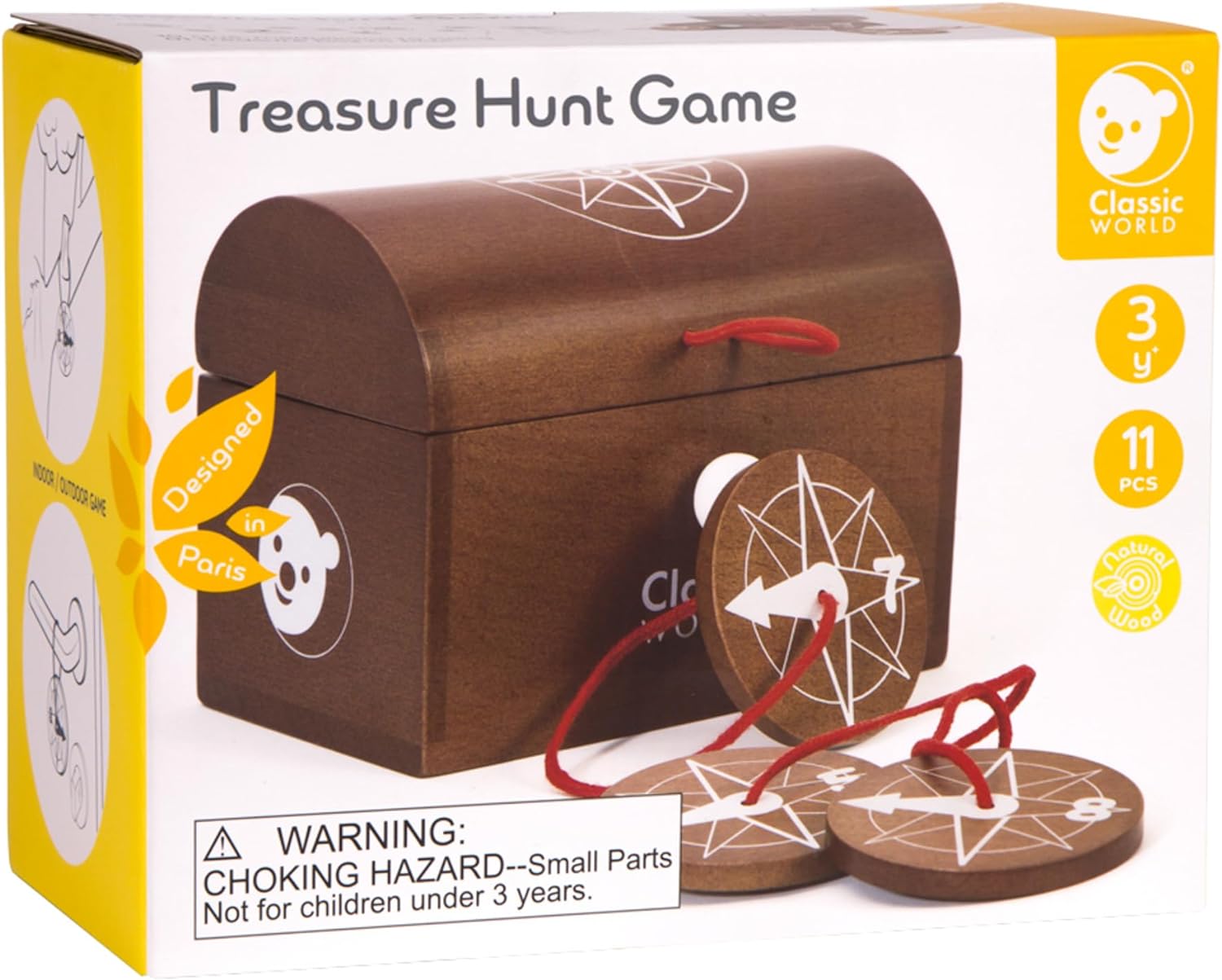 Classic World CW50572 Treasure Hunt Game, Medium