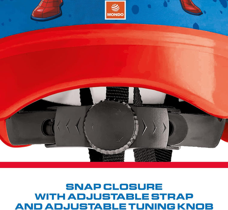 Mondo Toys Children's Bicycle Helmet Spider-Man Design - 28619