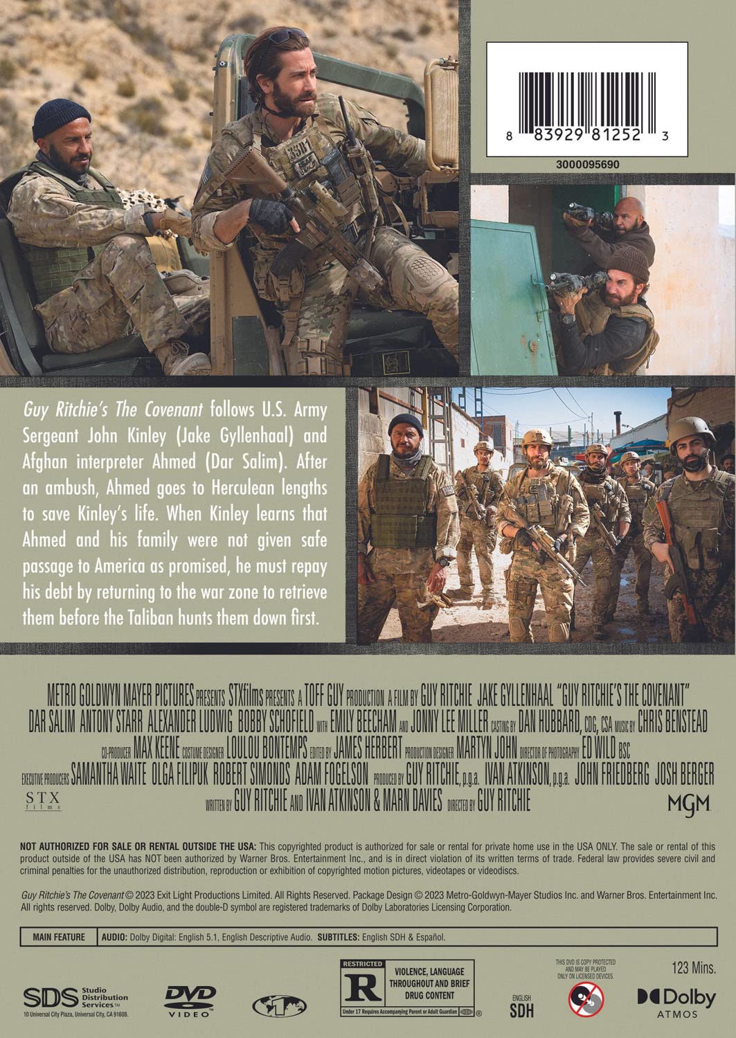 Guy Ritchie’s The Covenant (DVD