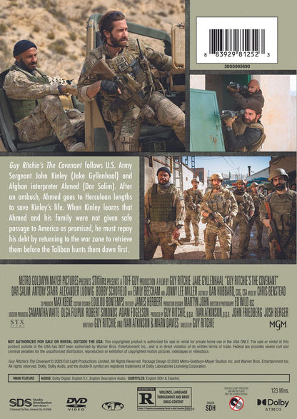 Guy Ritchie’s The Covenant (DVD