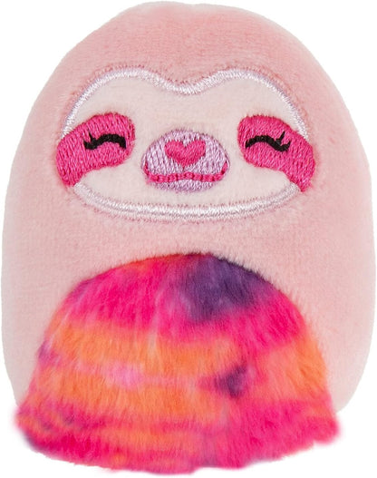 Squishville by Original Squishmallows Jungle Squad Plush - Four 2-Inch Squishmallows Plush Including Chet, Tarryn, and Lillith - Toys for Kids