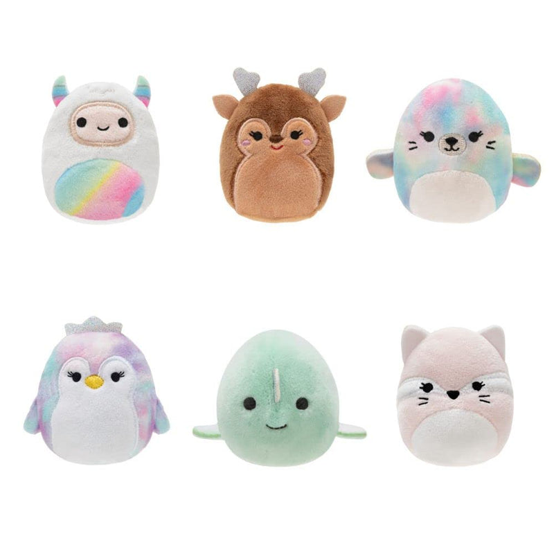 Squishville SQM0332 Arctic Squad Six 2-Inch Plush-Toys for Kids