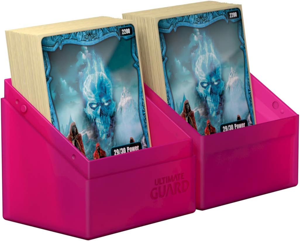 Ultimate Guard UGD010785 Boulder 80+ Deck Case, Plain, Rhodonite, Standard Size