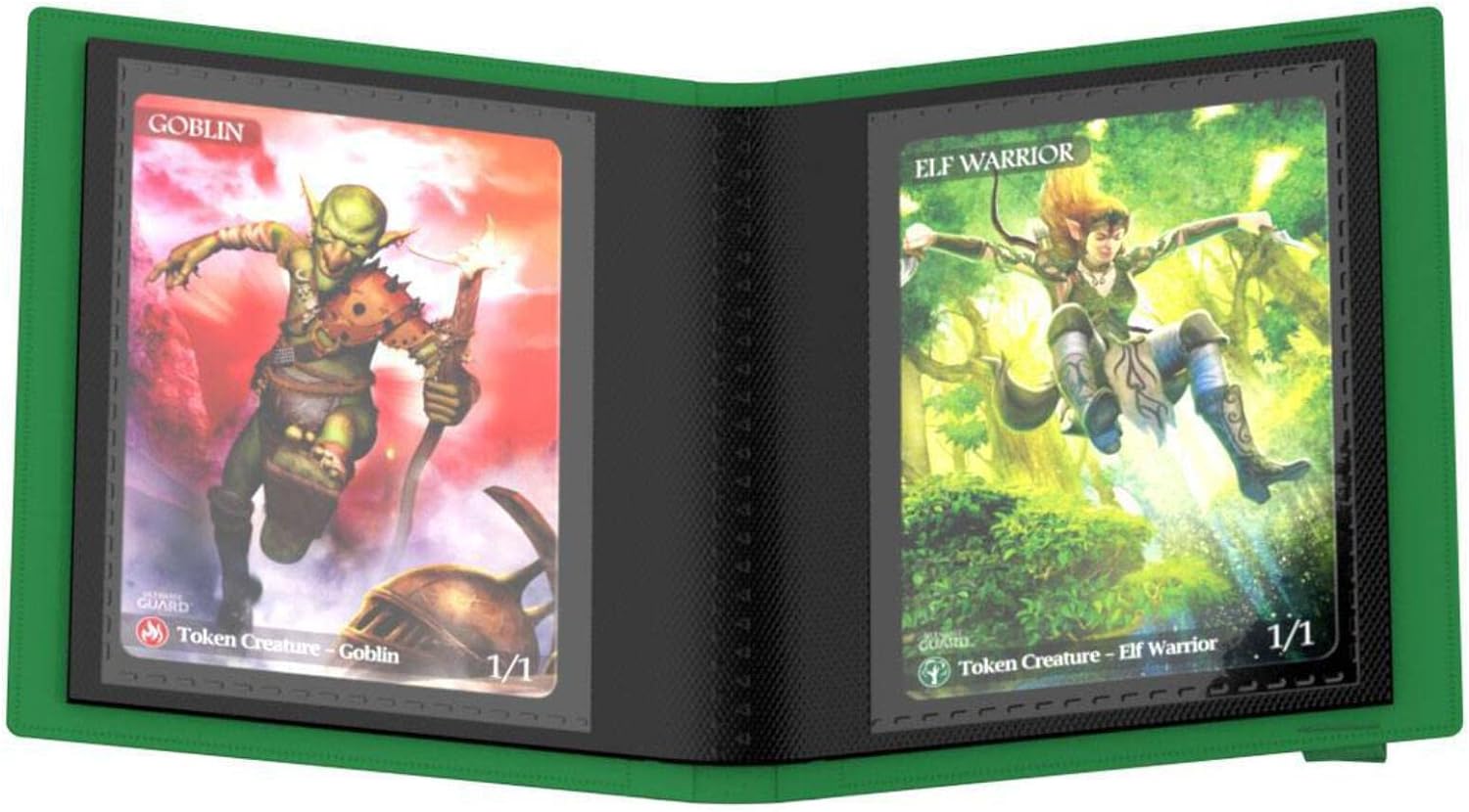 Ultimate Guard Unisex's UGD011093 Flexxfolio, Green, 95 x 110 x 20 mm