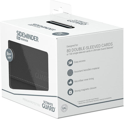 Ultimate Guard Sidewinder 80+ XenoSkin Monocolor Black