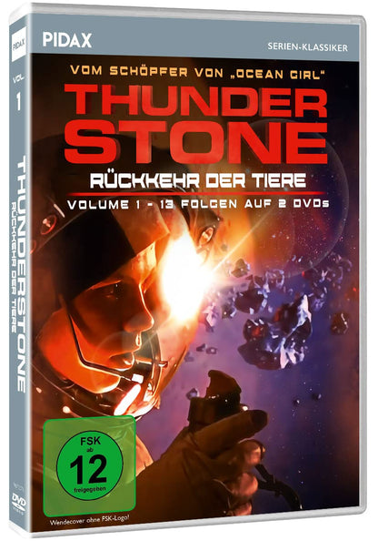 Thunderstone - Die Rückkehr der Tiere, Volume 1 / Die ersten 13 Folgen der postapokalyptischen, preisgekrönten Abenteuerserie (Pidax Serien-Klassiker
