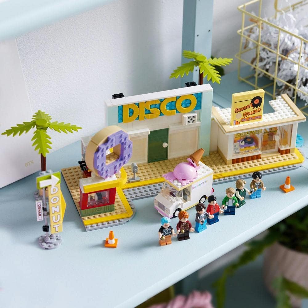 LEGO Ideas BTS Dynamite 21339 Dynamite Adult Goods Toy Block Present Music Boys Girls Adults