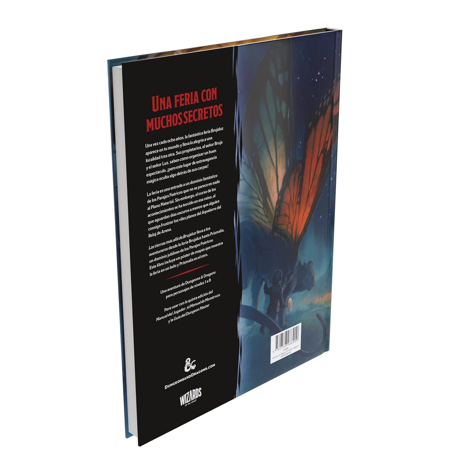 Dungeons & Dragons Wizards of the Coast RPG adventure booklet Las tierras más allá de Brujaluz *Spanish*