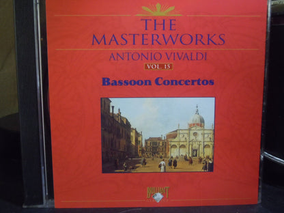 The Masterworks Antonio Vivaldi Volume 15 Bassoon Concertos