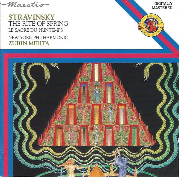 CD - Stravinsky, The Rite of Spring - Zubin Metha