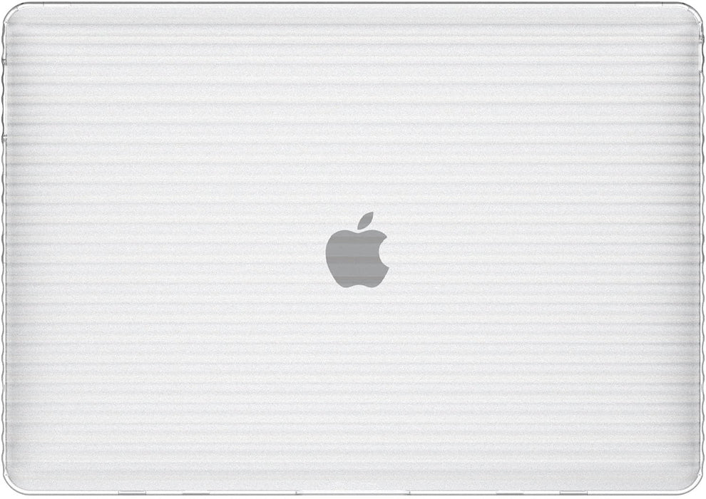 Tech21 EVO Wave - Carcasa rígida para MacBook Pro de 13 Pulgadas (2020-2022), Transparente