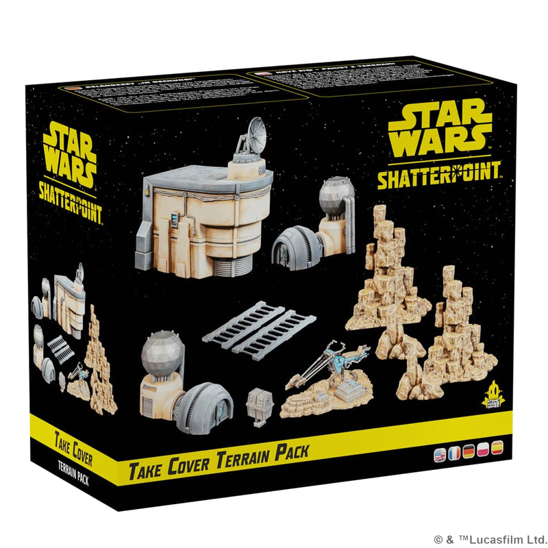 Atomic Mass Games, Star Wars: Shatterpoint – In Deckung!, Geländeset-Erweiterung, Tabletop, 2 Spieler, Ab 14+ Jahren, 90-120 Minuten, Deutsch, Mehrsprachig