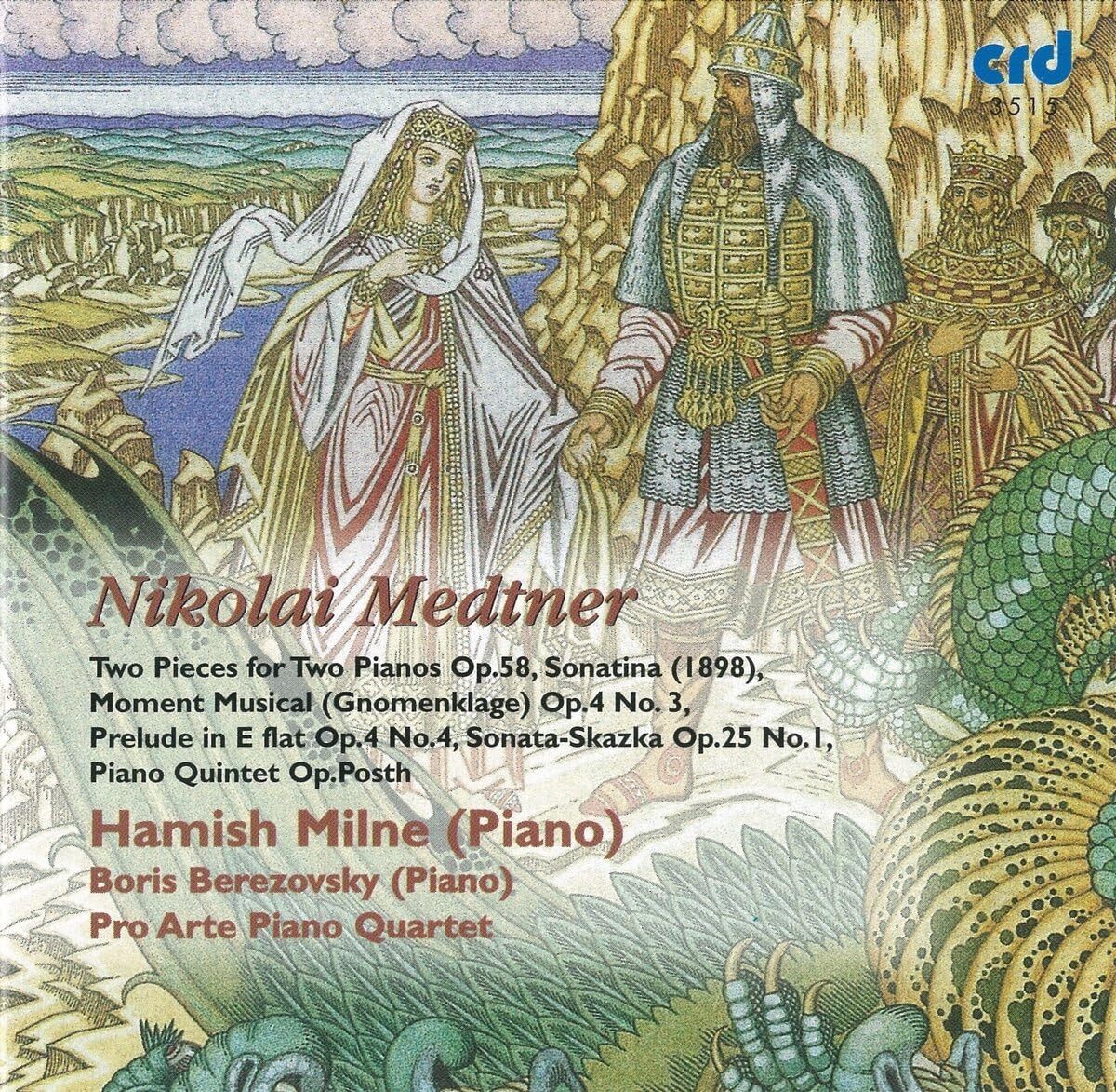 Nikolai Medtner: Two Pieces for Two Pianos, Op. 58/...