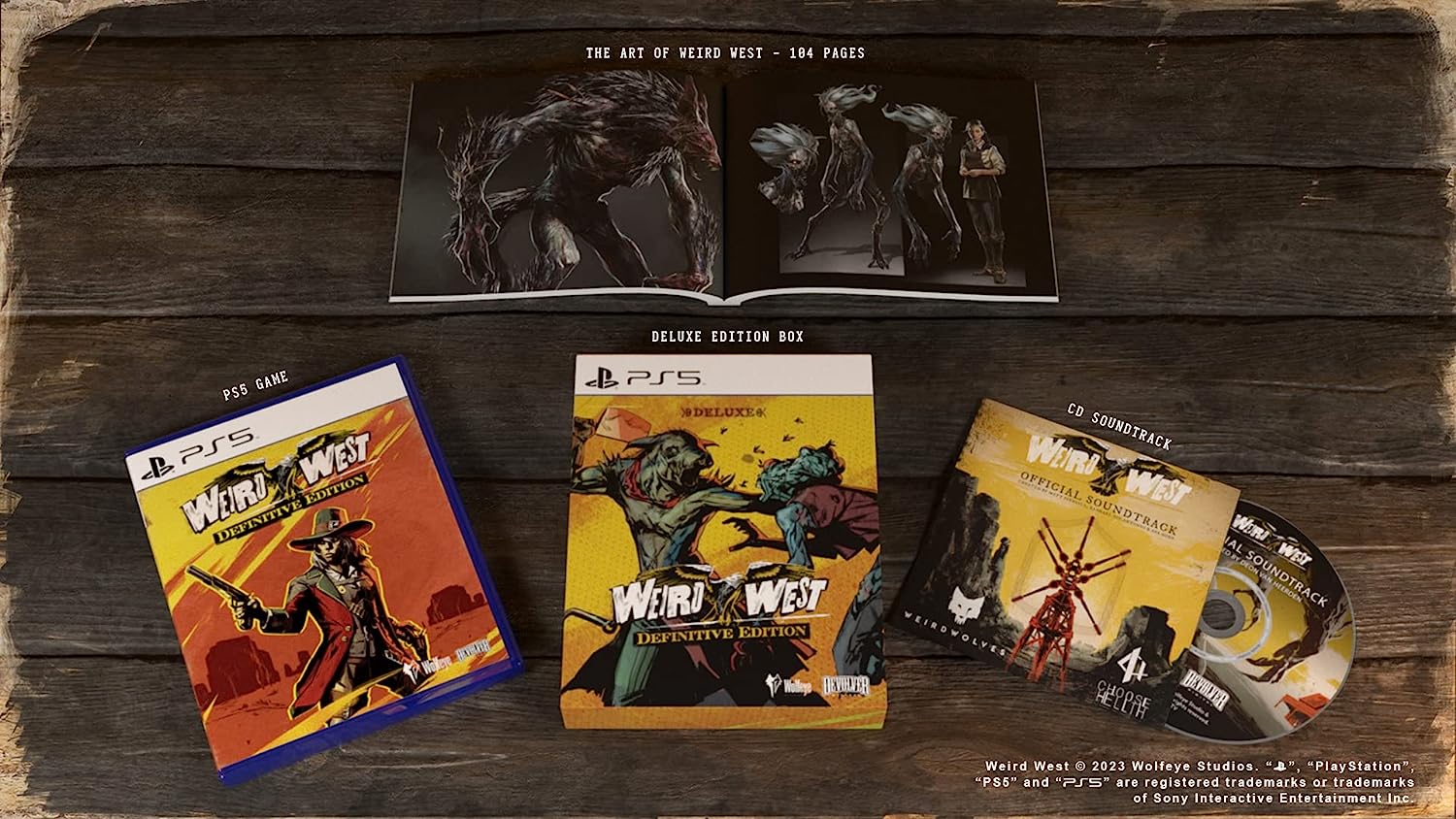 Weird West: Definitive Edition Deluxe - PS5 PlayStation 5 Deluxe edition