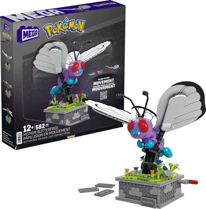 Pokemon Mega Construx Bauset Motion Smettbo 22 cm