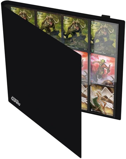 Ultimate Guard 12-Pocket QuadRow Flexxfolio Album (Black