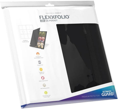 Ultimate Guard 12-Pocket QuadRow Flexxfolio Album (Black