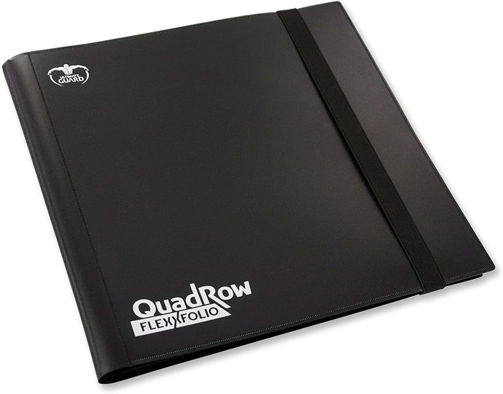 Ultimate Guard 12-Pocket QuadRow Flexxfolio Album (Black