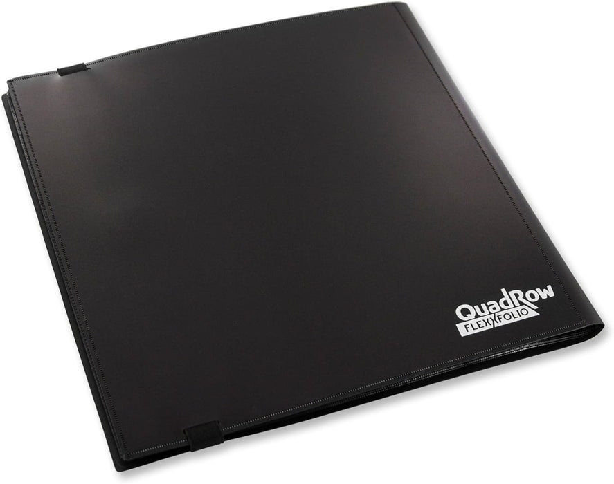 Ultimate Guard 12-Pocket QuadRow Flexxfolio Album (Black