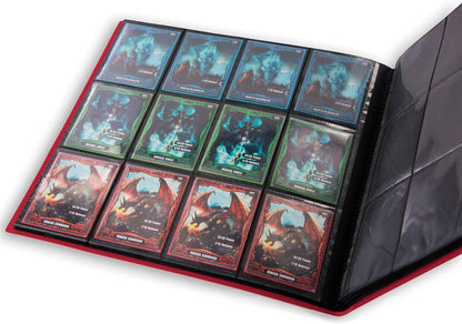 Ultimate Guard UGD010348 Flexxfolio 480-24-Pocket (Quadrow) Card Album, Solid, Red