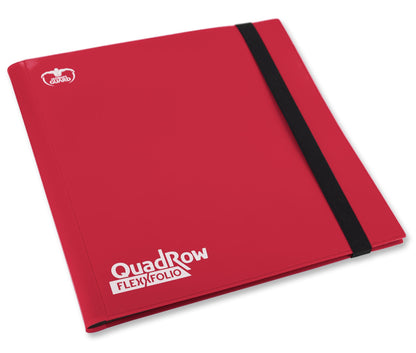 Ultimate Guard UGD010348 Flexxfolio 480-24-Pocket (Quadrow) Card Album, Solid, Red