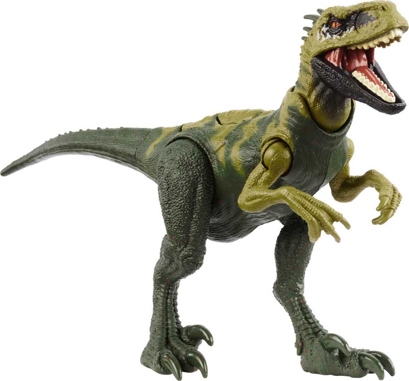 Jurassic World Dinosaurio de Juguete Atrociraptor Mordida de Ataque para niños de 4 años en adelante, HLN69