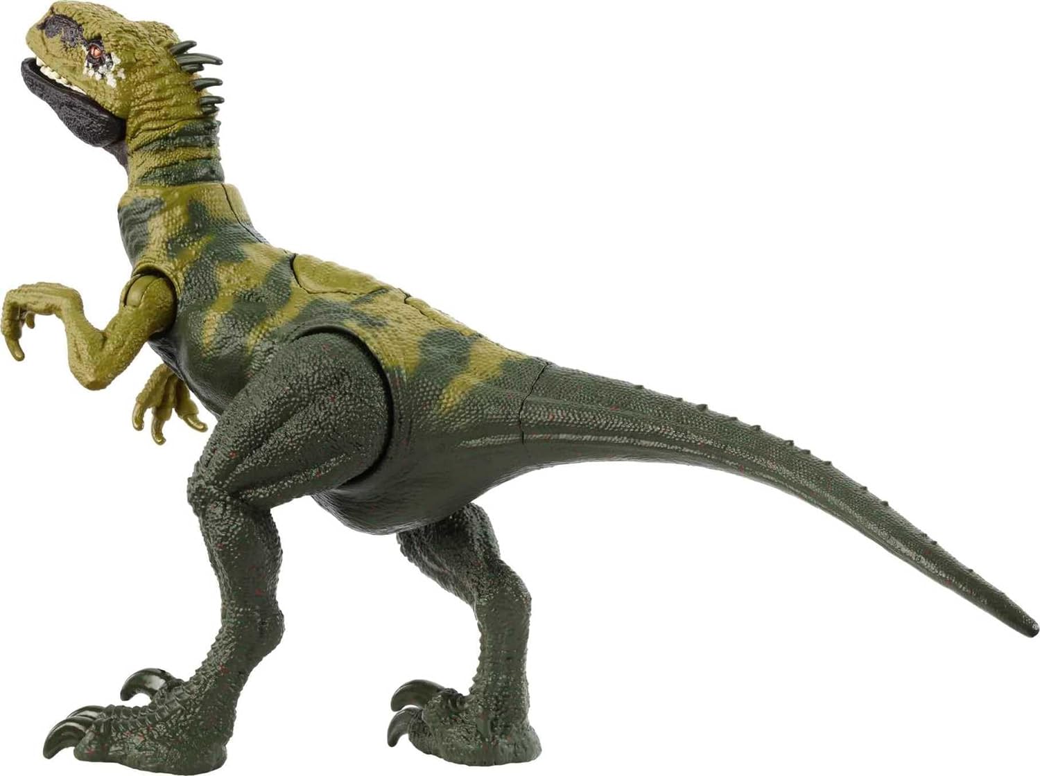 Jurassic World Dinosaurio de Juguete Atrociraptor Mordida de Ataque para niños de 4 años en adelante, HLN69