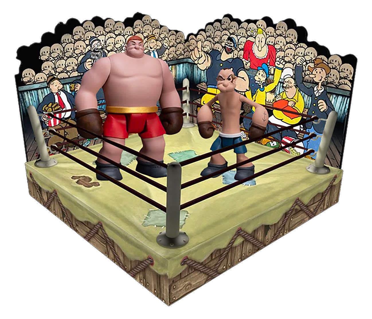 Mezco Popeye & Oxheart - Figura de acción (5 Puntos, Caja de plástico
